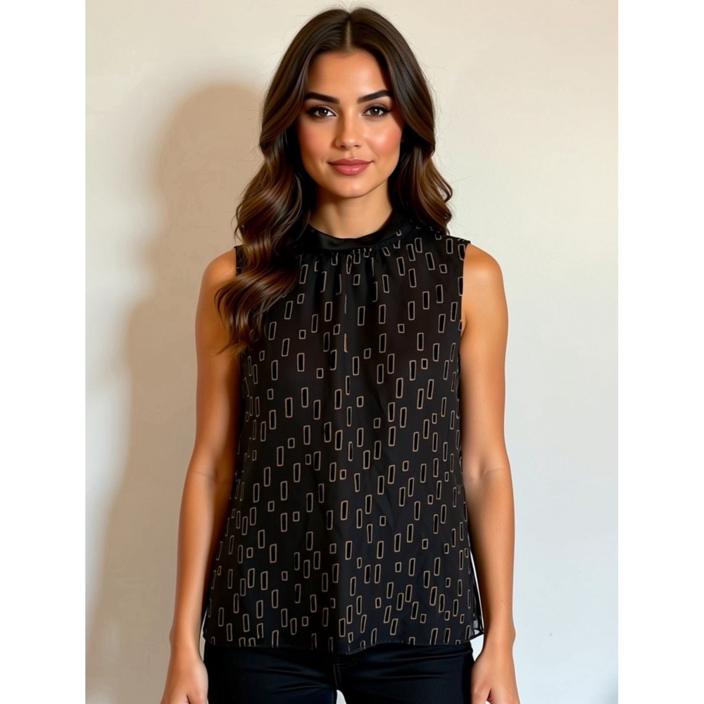 Lafayette 148 Sleeveless‎ Top Size M